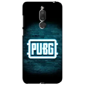 Чехол (TPU) с картинкой "Лого Пабг" на Мейзу М6Т (Лого PUBG)