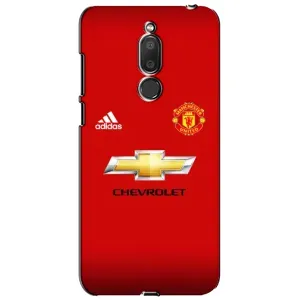 Силиконовые Чехлы принт Футбол на Meizu M6T, Meilan 6T (Man United)