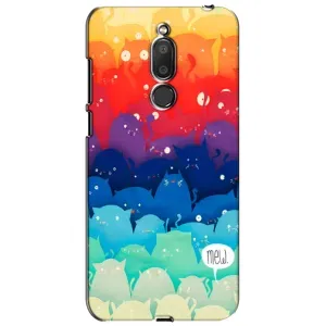 Силиконовый чехол с котиком для Meizu M6T, Meilan 6T (Mew)