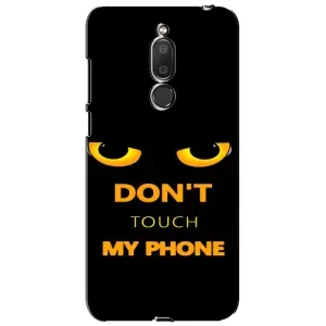 Чехол с Прикольным принтом на Meizu M6T, Meilan 6T (Не трогай мой телефон)