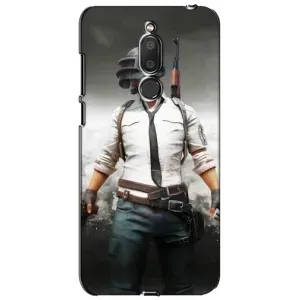 Силиконовый чехол с картинкой "Герой Pubg" на Meizu M6T, Meilan 6T (Пабг)