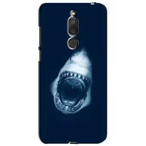 Силиконовый бампер с картинкой животных для Meizu M6T, Meilan 6T (Пасть Акулы)