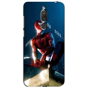 Чехол Супергерой Человека Паука на Meizu M6T, Meilan 6T (Паук на доме)