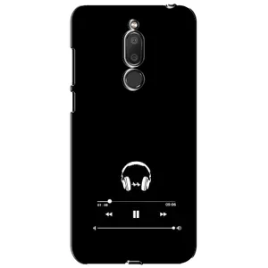 Чохол з картинками на чорному фоні для Meizu M6T, Meilan 6T (Плеєр)