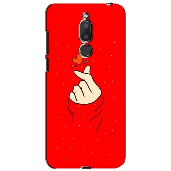 Чехол с рисунком «Сердце на красном» для Meizu M6T (Meilan 6T) Чехол с рисунком «Сердце на красном» для Meizu M6T (Meilan 6T)