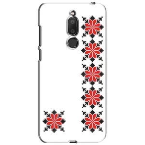 Силиконовый Чехол на Meizu M6T, Meilan 6T с картинкой Вышиванки (Силуэт вышиванки)
