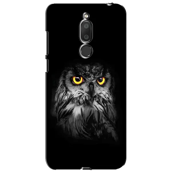 Чехол с рисунком «Сова на чёрном» для Meizu M6T (Meilan 6T) Чехол с рисунком «Сова на чёрном» для Meizu M6T (Meilan 6T)