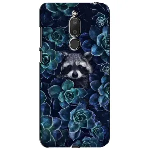 Силиконовый Чехол с Енотами на Meizu M6T, Meilan 6T (В цветах)