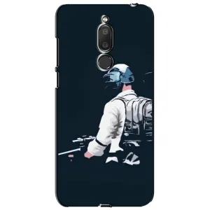 Силиконовый чехол с картинкой "Герой Pubg" на Meizu M6T, Meilan 6T (В экиперовке)