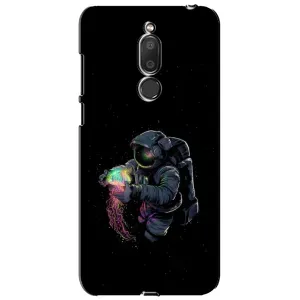 Силіконовый Чохол з принтом "Космонавти" на Meizu M6T, Meilan 6T (В руках земля)