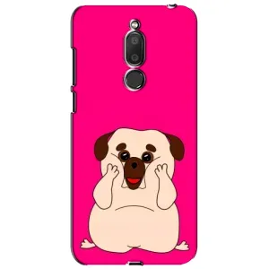 Чехол (ТПУ) Милые собачки для Meizu M6T, Meilan 6T (Веселый Мопсик)