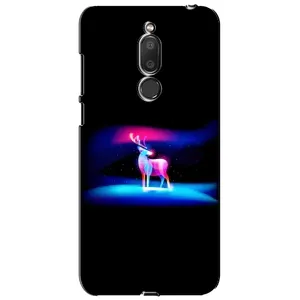 Силиконовый бампер с картинкой животных для Meizu M6T, Meilan 6T (Яркий олень)
