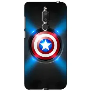 Чохол с Щітом Капітана Америки на Meizu M6T, Meilan 6T (Яскраий Щит Капітана)