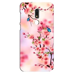 Чохол з картинкою Сакури на Meizu M8 Lite (Метелики на сакурі)