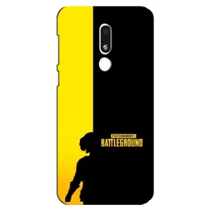 Чехол (TPU) с картинкой "Лого Пабг" на Мейзу М8 Лайт (Battlegrounds)