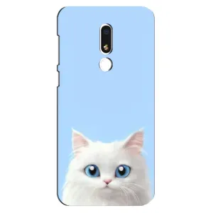 Чохол на тематику: Коти для Meizu M8 Lite (Білий кіт)