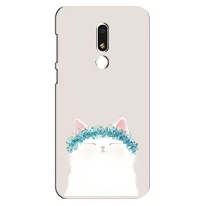 Чохол на тематику: Коти для Meizu M8 Lite (Білий котик)