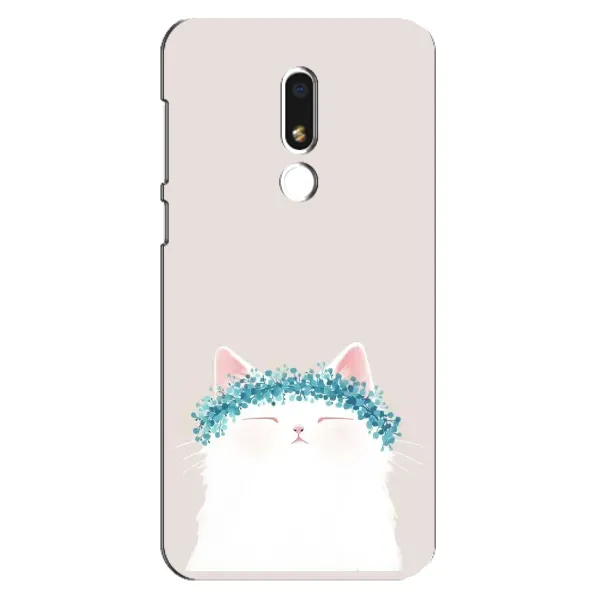 Чехол с рисунком «Белый котик» для Meizu M8 Lite Чехол с рисунком «Белый котик» для Meizu M8 Lite