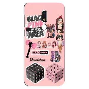 Чохли з картинкою для Meizu M8 Lite (BLACK PINK колаж)