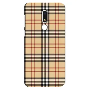 Чехол с рисунком «Burberry стиль» для Meizu M8 Lite
