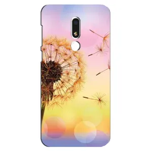 Силіконовий Чохол з кульбабками на Meizu M8 Lite (Квітка-кульбаба)