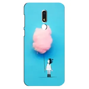 Девчачий Чехол для Meizu M8 Lite (Девочка с тучкой)