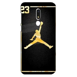 Силіконовый Чохол Nike Air Jordan на Мейзу М8 Лайт (Джордан 23)