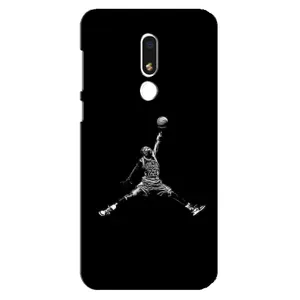 Силіконовый Чохол Nike Air Jordan на Мейзу М8 Лайт (Джордан)