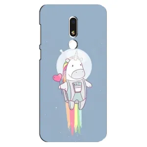 Чохол Unicorn на Meizu M8 Lite (Єдинорог космонавт)
