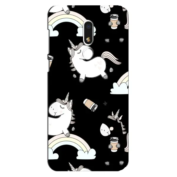 Чехол с рисунком «Единорог с кофе» для Meizu M8 Lite Чехол с рисунком «Единорог с кофе» для Meizu M8 Lite