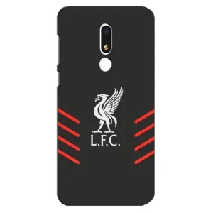 Силиконовые Чехлы принт Футбол на Meizu M8 Lite (Эмблема Liverpool)