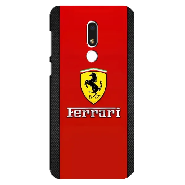 Чехол с рисунком «Ferrari Logo» для Meizu M8 Lite