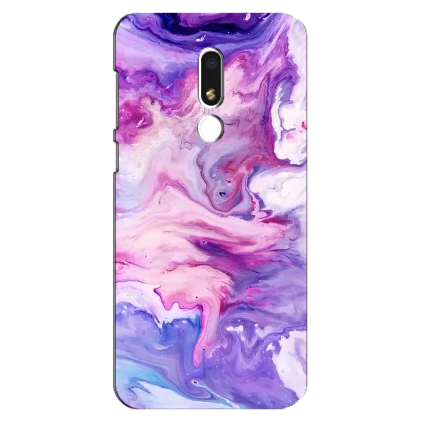 Чехол с рисунком «Фиолетовый мрамор» для Meizu M8 Lite Чехол с рисунком «Фиолетовый мрамор» для Meizu M8 Lite