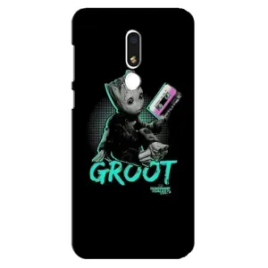 Чехол Супергерои Марвел на Мейзу М8 Лайт (Groot)