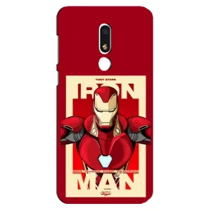 Чехол Супергерой Железный человек на Meizu M8 Lite (Iron man)