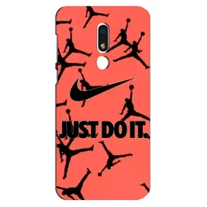 Силиконовый Чехол Nike Air Jordan на Мейзу М8 Лайт