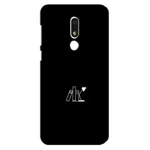 Чохол з картинками на чорному фоні для Meizu M8 Lite (Книжки)