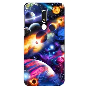 Чехлы КОСМОС для Meizu M8 Lite (Космический мир)