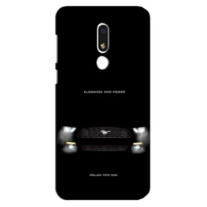 Чехлы с тематикой "Крутые машины" на Meizu M8 Lite (Черный Land Rover)