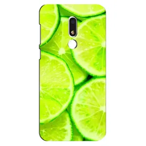 Чехол с изображением вкусной еды для Meizu M8 Lite (Лайм)