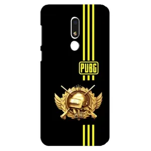 Чехол (TPU) с картинкой "Лого Пабг" на Мейзу М8 Лайт (Лого PUPG)