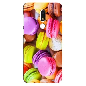 Чехол с изображением вкусной еды для Meizu M8 Lite (Макаруны)