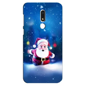 Чохли на Новий Рік Meizu M8 Lite (Маленький Дід Мороз)
