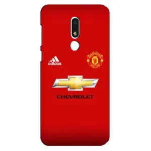 Силиконовые Чехлы принт Футбол на Meizu M8 Lite (Man United)