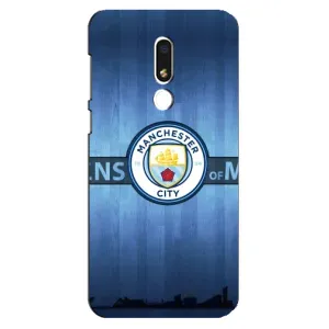 Силиконовые Чехлы принт Футбол на Meizu M8 Lite (ManCity)