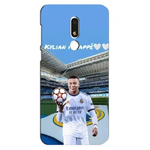 Чехол (TPU) с Футболистом на Meizu M8 Lite (Mbappe Real)