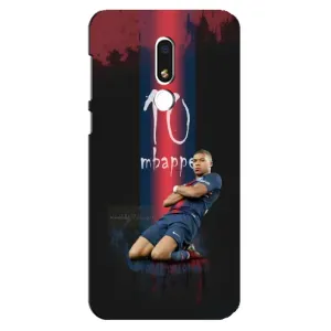 Чехол (TPU) с Футболистом на Meizu M8 Lite (MBAPPE 10)