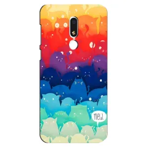 Силіконовий чохол з котиком для Meizu M8 Lite (Mew)