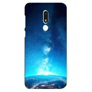 Чехлы КОСМОС для Meizu M8 Lite (Млечный путь)