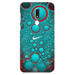 Силіконовый Чохол на Meizu M8 Lite з картинкою НАЙК (Найк зелений)